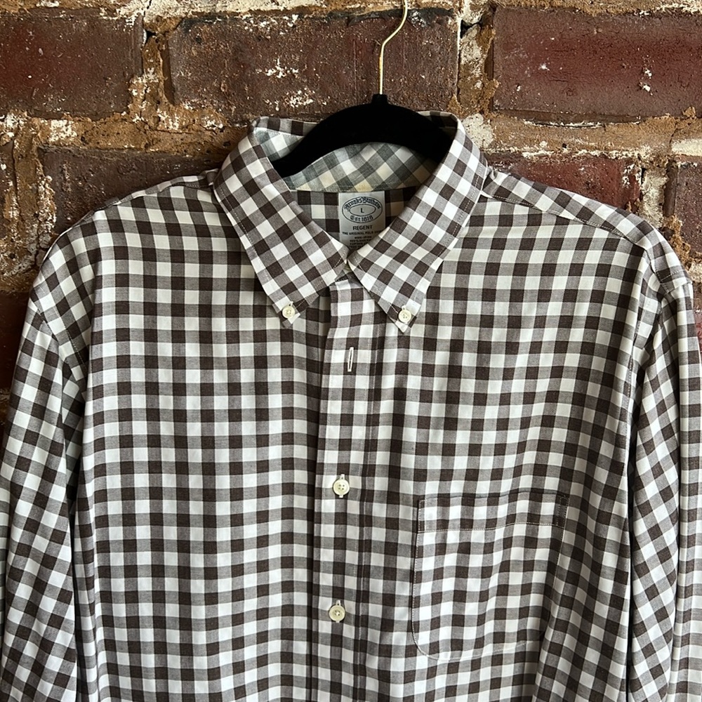 Brooks brothers non iron regent button down